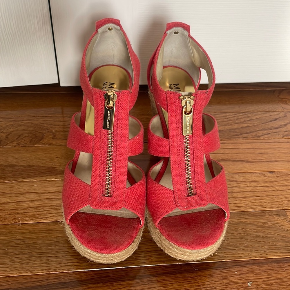 MICHAEL Michael Kors wedge sandals, size 5